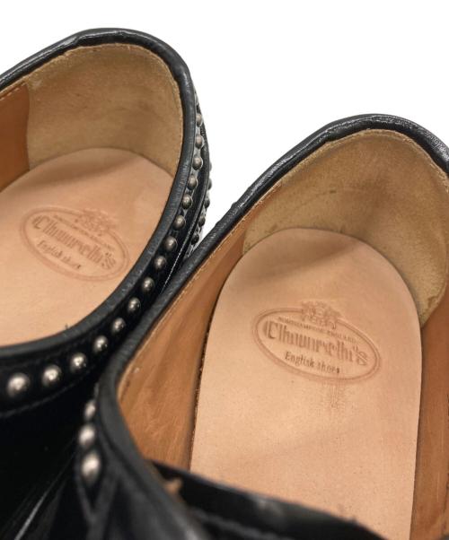 Church’s（チャーチ）Church’s (チャーチ) ANNA MET スタッズシューズ ブラック サイズ:35の古着・服飾アイテム