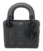 Christian Diorクリスチャン ディオール）の古着「レディディオールミニ ショルダーバッグ」｜ブラック