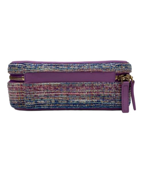 CHANEL（シャネル）CHANEL (シャネル) CCフィリグリー スモールバニティチェーンショルダーバッグ パープルの古着・服飾アイテム