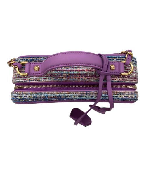 CHANEL（シャネル）CHANEL (シャネル) CCフィリグリー スモールバニティチェーンショルダーバッグ パープルの古着・服飾アイテム