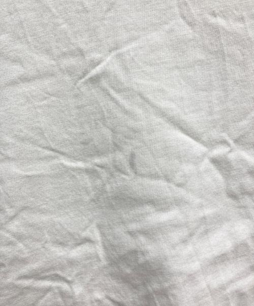 maison kitsune（メゾンキツネ）MAISON KITSUNE (メゾンキツネ) ワンポイントロゴTシャツ ホワイト サイズ:Sの古着・服飾アイテム