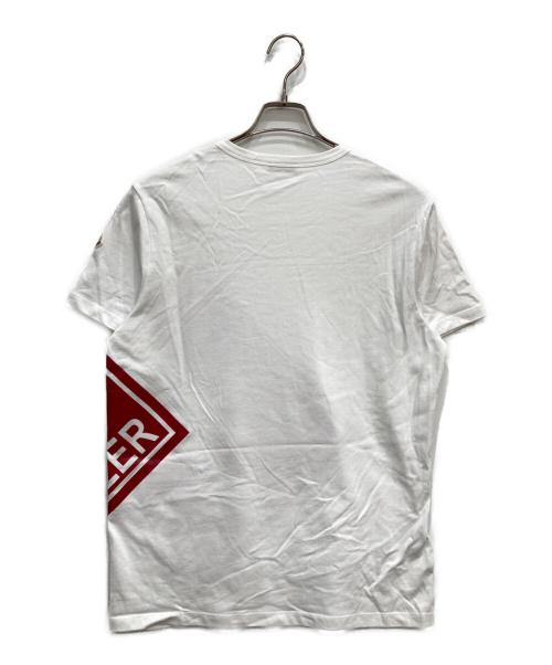 MONCLER（モンクレール）MONCLER (モンクレール) MAGLIA T-SHIRT ホワイト サイズ:Mの古着・服飾アイテム