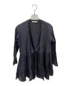 house of lotusハウスオブロータス）の古着「カディコットンラバリジャケット」｜ブラック