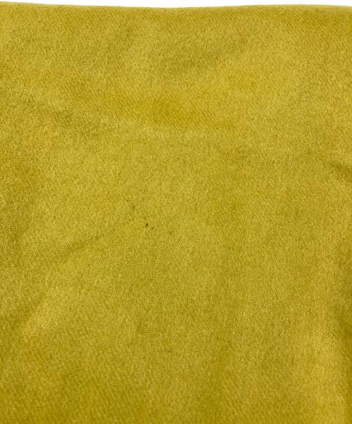 JOHNSTONS OF ELGIN（ジョンストンズオブエルガン）JOHNSTONS OF ELGIN (ジョンストンズオブエルガン) 大判カシミヤマフラー イエロー/マスタードの古着・服飾アイテム