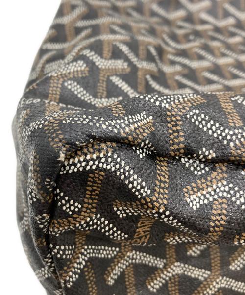 GOYARD（ゴヤール）GOYARD (ゴヤール) サンルイ PM トートバッグ ブラック×ブラウンの古着・服飾アイテム