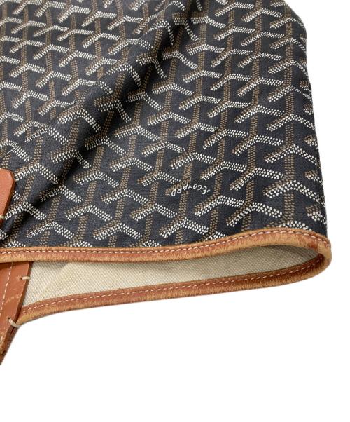 GOYARD（ゴヤール）GOYARD (ゴヤール) サンルイ PM トートバッグ ブラック×ブラウンの古着・服飾アイテム
