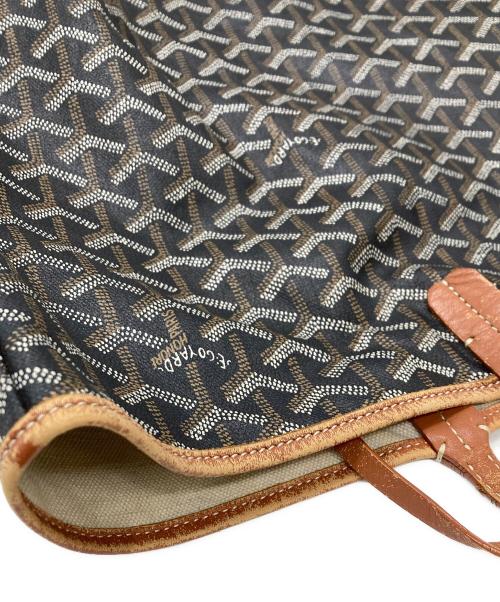 GOYARD（ゴヤール）GOYARD (ゴヤール) サンルイ PM トートバッグ ブラック×ブラウンの古着・服飾アイテム