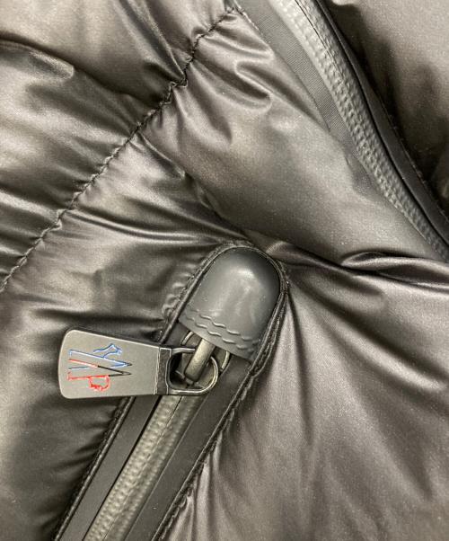 MONCLER GRENOBLE（モンクレール グルノーブル）MONCLER GRENOBLE (モンクレール グルノーブル) ニット切替ダウンジャケット ブラック サイズ:XLの古着・服飾アイテム