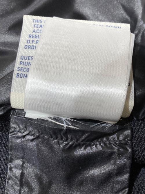 MONCLER GRENOBLE（モンクレール グルノーブル）MONCLER GRENOBLE (モンクレール グルノーブル) ニット切替ダウンジャケット ブラック サイズ:XLの古着・服飾アイテム