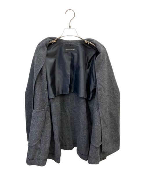 mizuiro-ind（ミズイロインド）mizuiro-ind (ミズイロインド) Wool blend tailored JK/ウールブレンドテーラードジャケット グレー サイズ:表記なしの古着・服飾アイテム