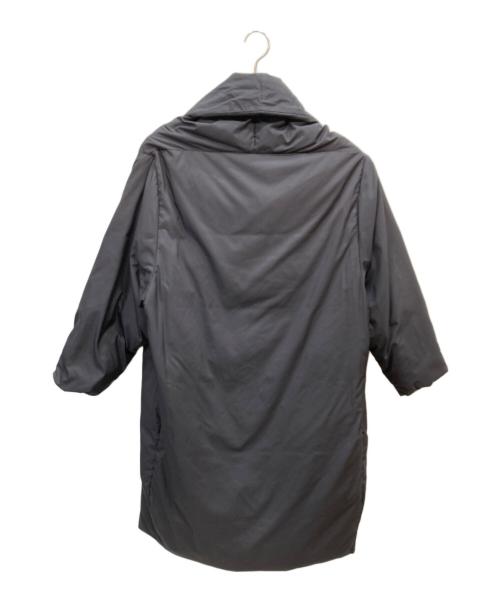 mizuiro-ind（ミズイロインド）mizuiro-ind (ミズイロインド) ドレープライトダウンコート ブラック サイズ:FREEの古着・服飾アイテム