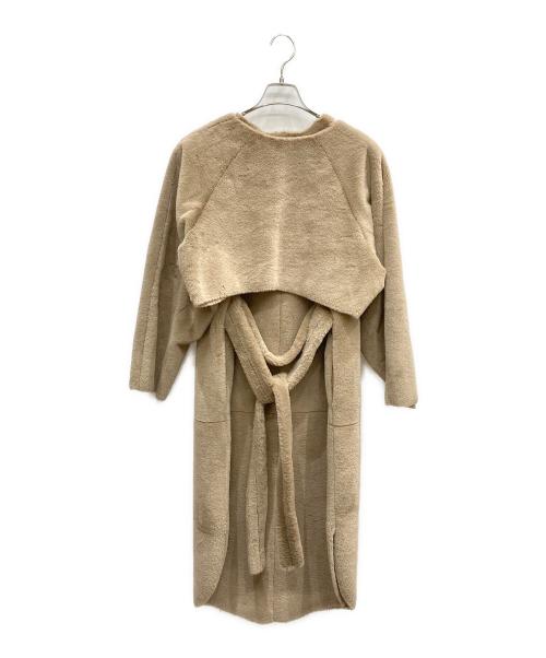 Ameri（アメリ）Ameri (アメリ) MANY WAY USEFUL BOA COAT ベージュ サイズ:Sの古着・服飾アイテム