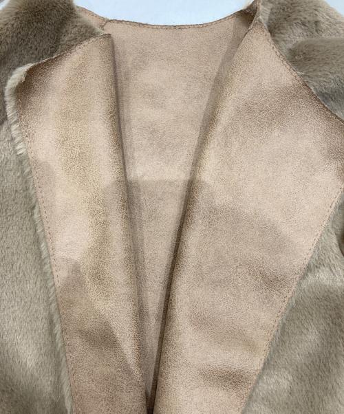 Ameri（アメリ）Ameri (アメリ) MANY WAY USEFUL BOA COAT ベージュ サイズ:Sの古着・服飾アイテム