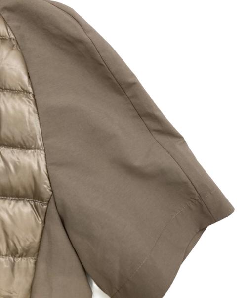 HERNO（ヘルノ）HERNO (ヘルノ) 半袖ダウンジャケット ベージュ サイズ:42の古着・服飾アイテム