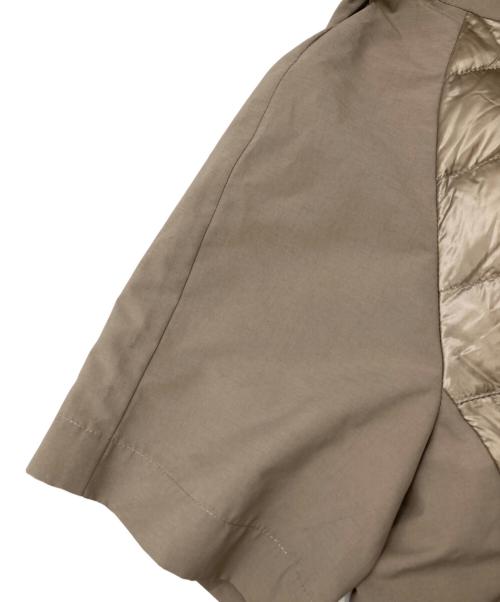 HERNO（ヘルノ）HERNO (ヘルノ) 半袖ダウンジャケット ベージュ サイズ:42の古着・服飾アイテム