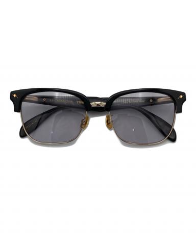 (美品) Mr.CASANOVA STOMP サングラス STOMP4 / Black×Gold / Light Gray Lens | Mr.CASANOVA