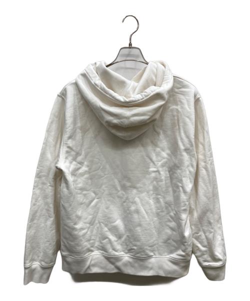 COACH（コーチ）COACH (コーチ) シグネチャースクエアフーディー ホワイト サイズ:MEDIUMの古着・服飾アイテム