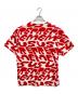 Supreme (シュプリーム) stacked intarsia S/S Top レッド サイズ:M：8000円