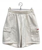 SUPREMEシュプリーム）の古着「Small Box Baggy Cargo Sweatshort」｜ホワイト