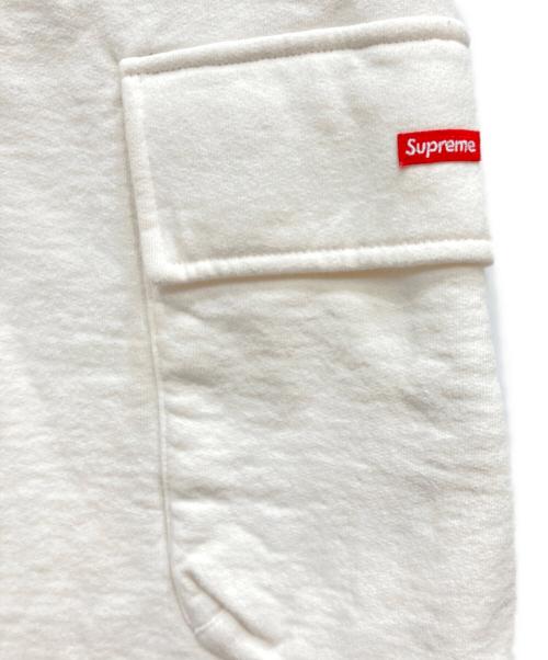 SUPREME（シュプリーム）Supreme (シュプリーム) Small Box Baggy Cargo Sweatshort ホワイト サイズ:Sの古着・服飾アイテム