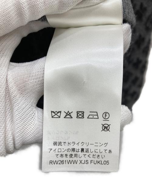 LOUIS VUITTON（ルイ ヴィトン）LOUIS VUITTON (ルイ ヴィトン) ブラッシュドモノグラムクルーネックニット グレー サイズ:Ｍの古着・服飾アイテム