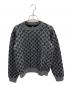 LOUIS VUITTON（ルイ ヴィトン）の古着「ブラッシュドモノグラムクルーネックニット」｜グレー