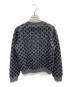 LOUIS VUITTON (ルイ ヴィトン) ブラッシュドモノグラムクルーネックニット グレー サイズ:Ｍ：165000円
