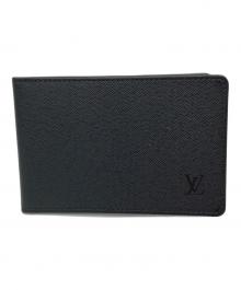 LOUIS VUITTON（ルイ ヴィトン）の古着「タイガ パスケース」｜ブラック