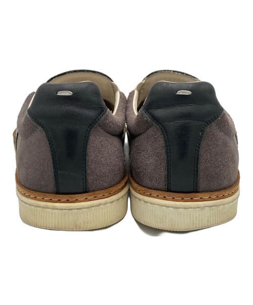 Maison Martin Margiela（メゾンマルタンマルジェラ）Maison Martin Margiela (メゾンマルタンマルジェラ) レザースリッポン ブラック サイズ:44の古着・服飾アイテム