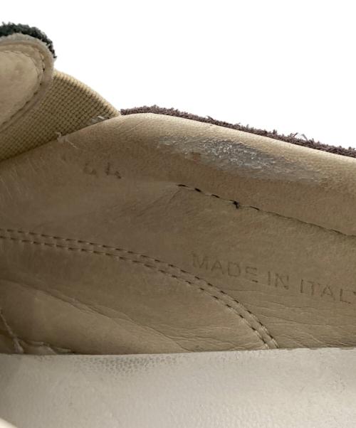 Maison Martin Margiela（メゾンマルタンマルジェラ）Maison Martin Margiela (メゾンマルタンマルジェラ) レザースリッポン ブラック サイズ:44の古着・服飾アイテム