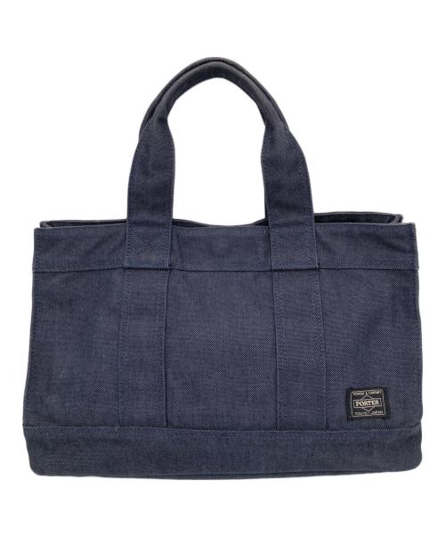 PORTER（ポーター）PORTER (ポーター) SMOKY/スモーキー TOTE BAG(S) ネイビー サイズ:表記なしの古着・服飾アイテム