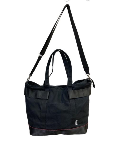 BRIEFING（ブリーフィング）BRIEFING (ブリーフィング) EASEL CANVAS TOTE ブラック サイズ:表記なしの古着・服飾アイテム