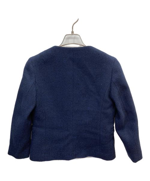 BALLSEY（ボールジィ）BALLSEY (ボールジィ) ミックスツイードセットアップスーツ ネイビー サイズ:34の古着・服飾アイテム