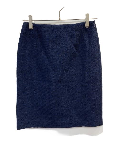 BALLSEY（ボールジィ）BALLSEY (ボールジィ) ミックスツイードセットアップスーツ ネイビー サイズ:34の古着・服飾アイテム