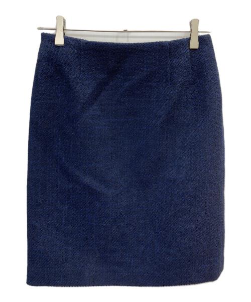 BALLSEY（ボールジィ）BALLSEY (ボールジィ) ミックスツイードセットアップスーツ ネイビー サイズ:34の古着・服飾アイテム