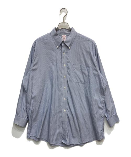 BROOKS BROTHERS（ブルックスブラザーズ）BROOKS BROTHERS (ブルックスブラザーズ) ドレスシャツ ブルー サイズ:Lの古着・服飾アイテム