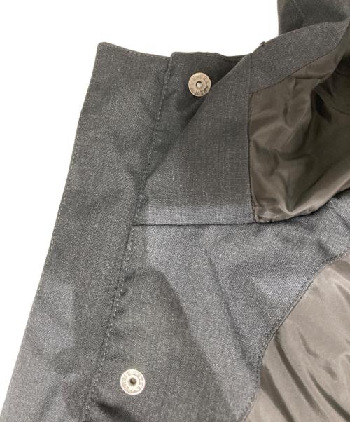 URBAN RESEARCH DOORS（アーバンリサーチドアーズ）URBAN RESEARCH DOORS (アーバンリサーチドアーズ) ウールブレンドラミネートダウンパーカー グレー サイズ:Lの古着・服飾アイテム