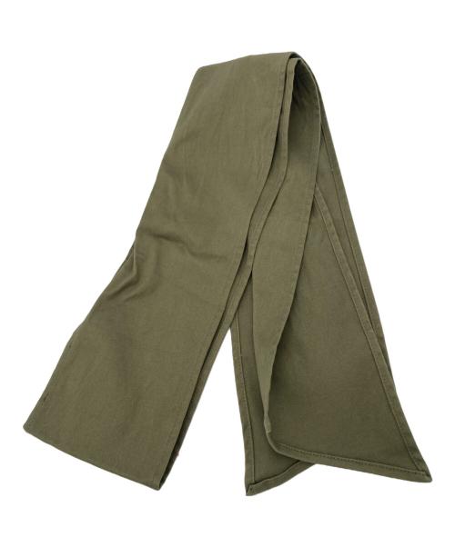 BLENHEIM（ブレンヘイム）BLENHEIM (ブレンヘイム) コットンチノロングスカート カーキ サイズ:XSの古着・服飾アイテム