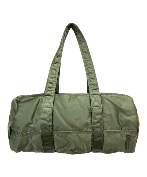PORTER（ポーター）PORTER (ポーター) ミニボストンドラムバッグ/ダッフルバッグ オリーブ サイズ:表記なしの古着・服飾アイテム