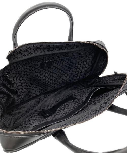 GUCCI（グッチ）GUCCI (グッチ) GGスプリームブリーフケース ブラック サイズ:表記なしの古着・服飾アイテム