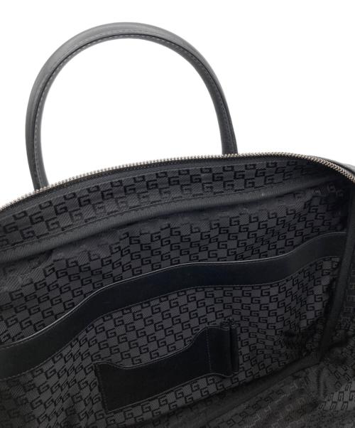 GUCCI（グッチ）GUCCI (グッチ) GGスプリームブリーフケース ブラック サイズ:表記なしの古着・服飾アイテム