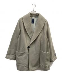 ORCIVAL（オーシバル）の古着「ライトモッサ ショールカラージャケット」｜カーキ