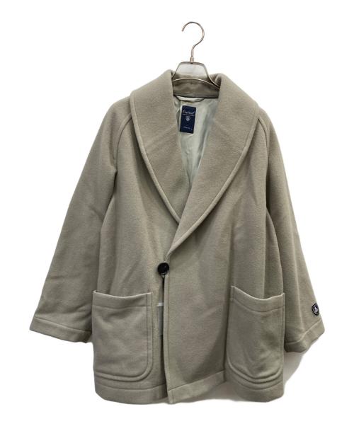 ORCIVAL（オーシバル）ORCIVAL (オーシバル) ライトモッサ ショールカラージャケット カーキ サイズ:1の古着・服飾アイテム