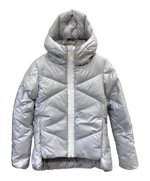 asics（アシックス）asics (アシックス) ダウンジャケット グレー サイズ:Mの古着・服飾アイテム