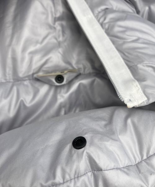 asics（アシックス）asics (アシックス) ダウンジャケット グレー サイズ:Mの古着・服飾アイテム