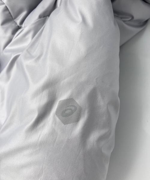 asics（アシックス）asics (アシックス) ダウンジャケット グレー サイズ:Mの古着・服飾アイテム