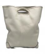 J&M DAVIDSONジェイ＆エム デヴィッドソン）の古着「スタッズクラッチバッグ」｜ホワイト