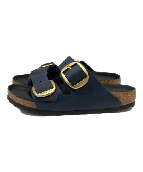 BIRKENSTOCK（ビルケンシュトック）BIRKENSTOCK (ビルケンシュトック) アリゾナビッグバックル ネイビー サイズ:24.5の古着・服飾アイテム