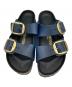 中古・古着 BIRKENSTOCK (ビルケンシュトック) アリゾナビッグバックル ネイビー サイズ:24.5：12000円