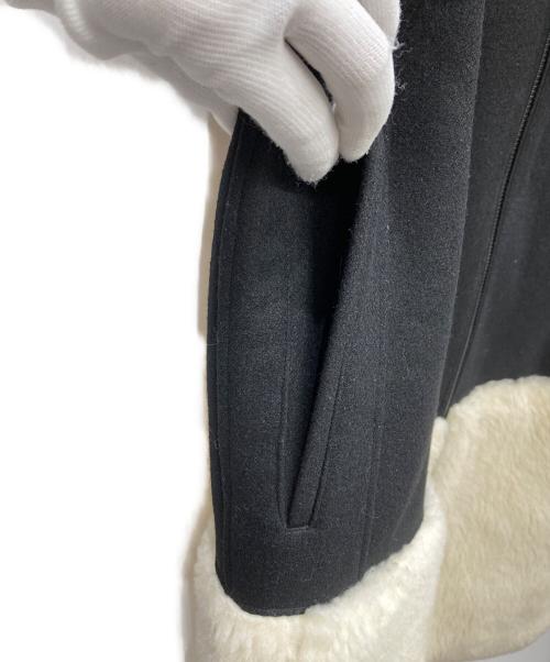 THE RERACS（ザ リラクス）THE RERACS (ザ リラクス) スリーブレスジップアップコート ブラック サイズ:38の古着・服飾アイテム